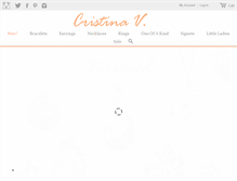 Tablet Screenshot of cristinav.com